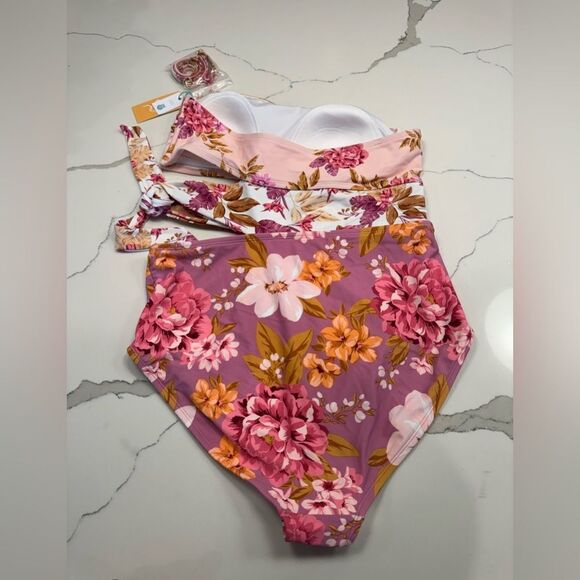 Kona Sol swimsuit one piece size 16 - Picture 2 of 7